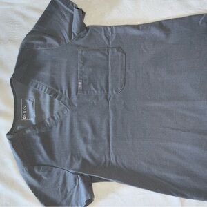 Figs Women’s Catarina One-Pocket Scrub Top Space Gray